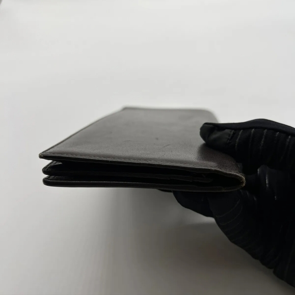 Celine all leather brown wallet - Picture 6 of 16